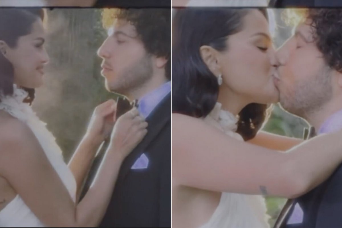 Selena Gomez e o produtor musical Benny Blanco se casam na Califórnia. Veja fotos!