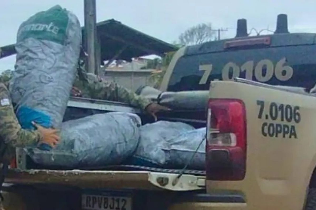 Meia tonelada de carvão vegetal sem licença é apreendida na Estrada do Coco