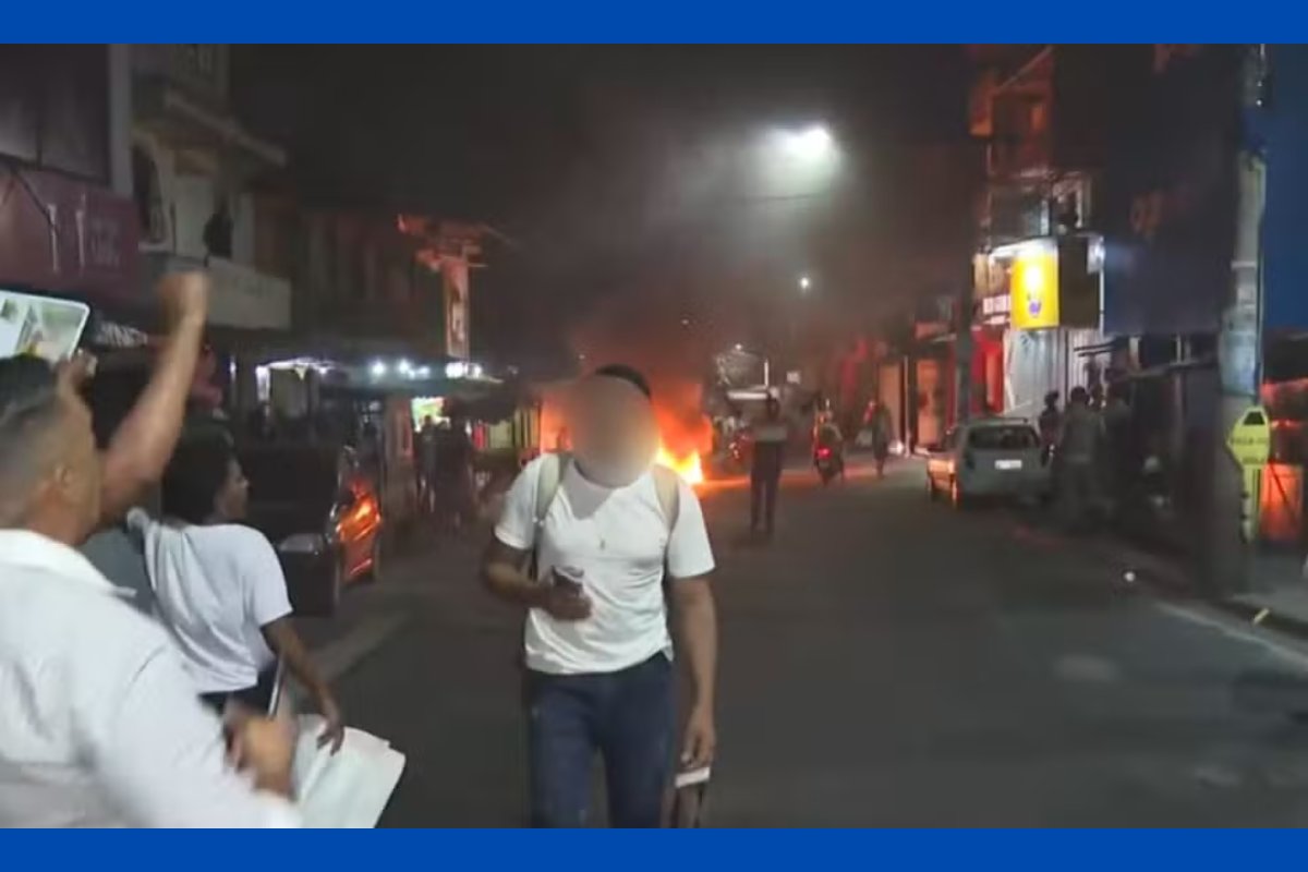 Moradores de São Marcos fazem protesto após morte de adolescente em ação policial e ônibus deixam de circular na região