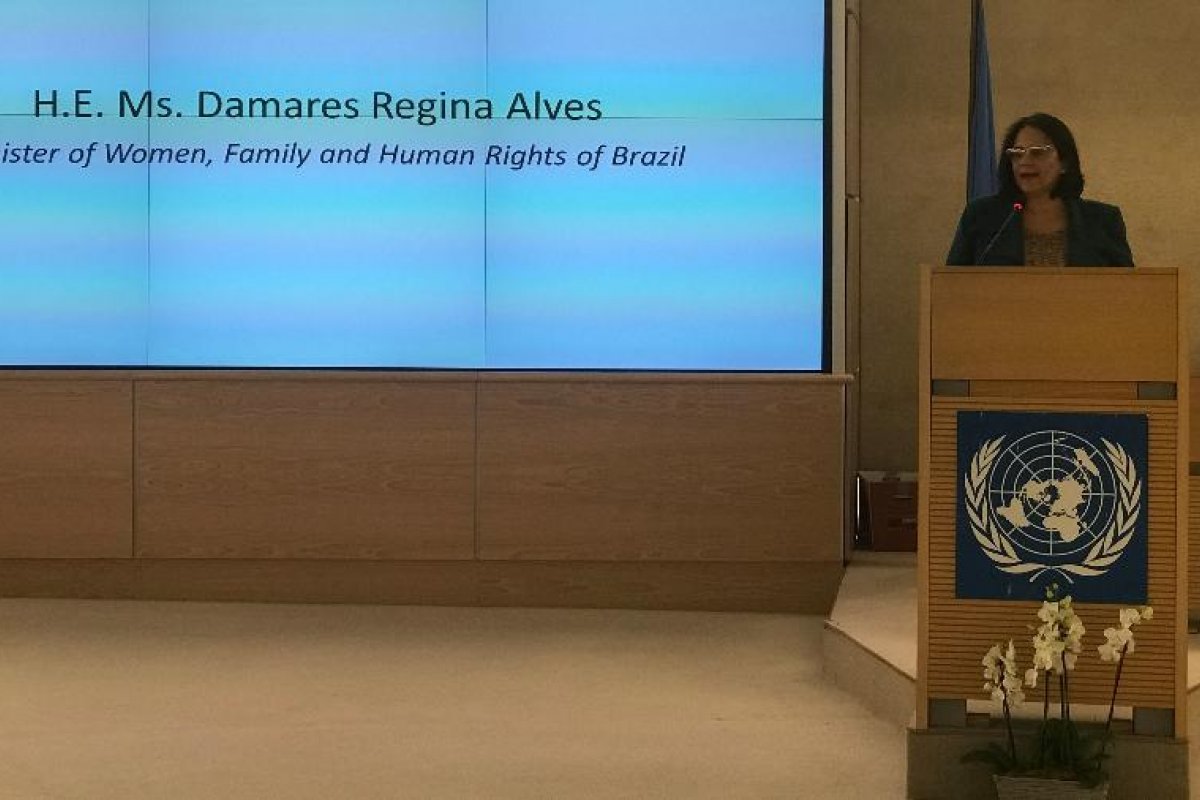 Com Damares na ONU, Brasil será criticado por desmonte em direitos humanos