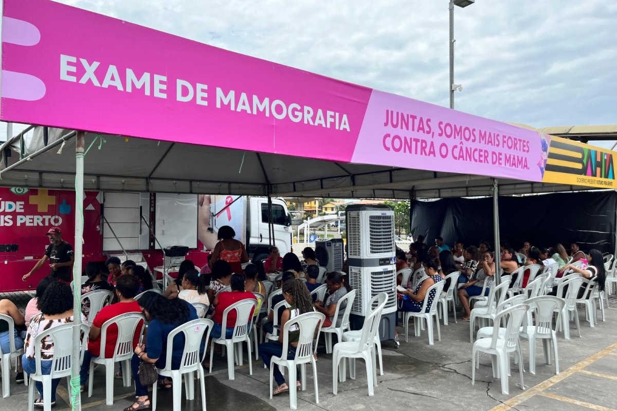 Salvador Norte Shopping recebe Caminhão da Mamografia em ação do Outubro Rosa!