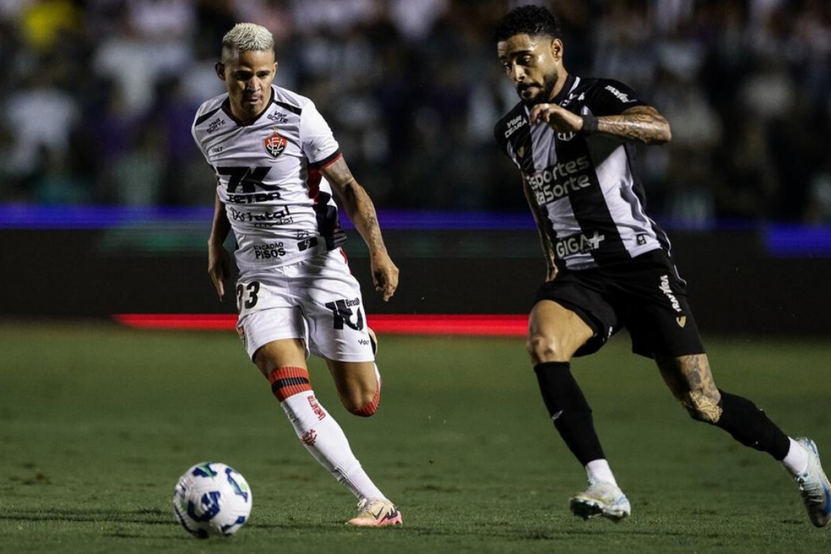 Vitória tem duelo decisivo contra Ceará, precisando vencer para ter fôlego contra rebaixamento