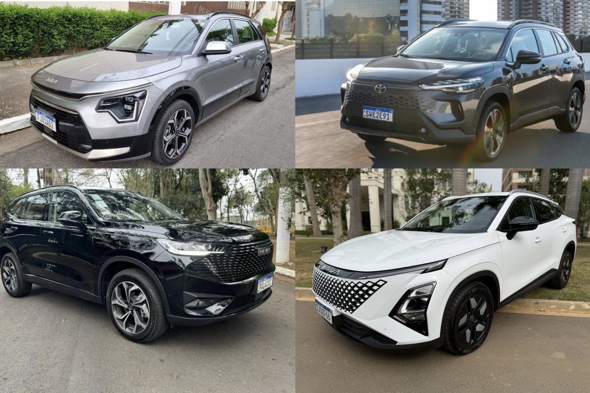 SUVs híbridos sem tomada: quais as opções à venda hoje em dia?