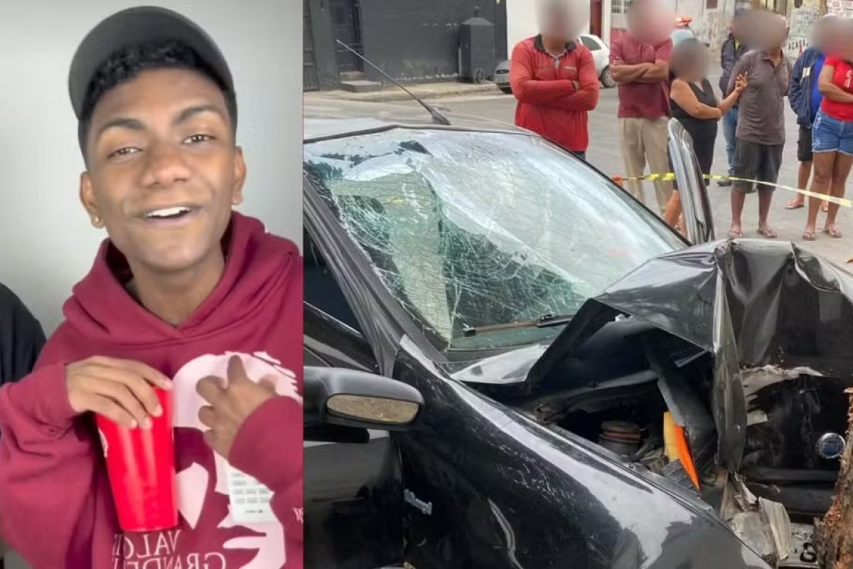 Influenciador digital morre após bater carro contra árvore em Jacobina