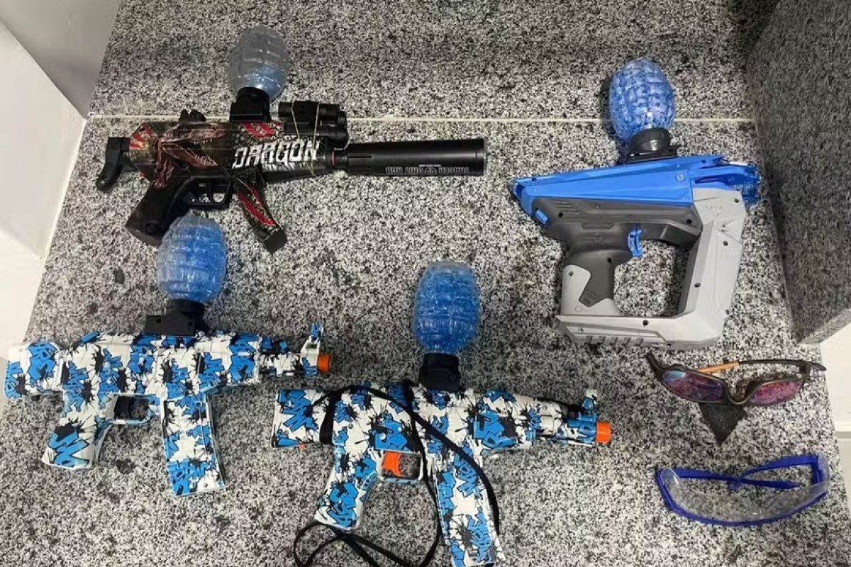 Armas de gel são proibidas no Rio de Janeiro; governo sanciona lei para impedir venda e fabricação dos 'gel blasters'
