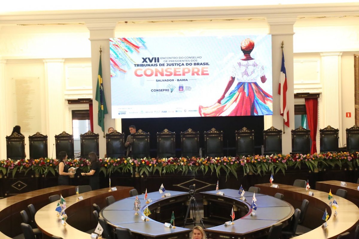 Salvador é sede de encontro nacional dos presidentes de tribunais de justiça 