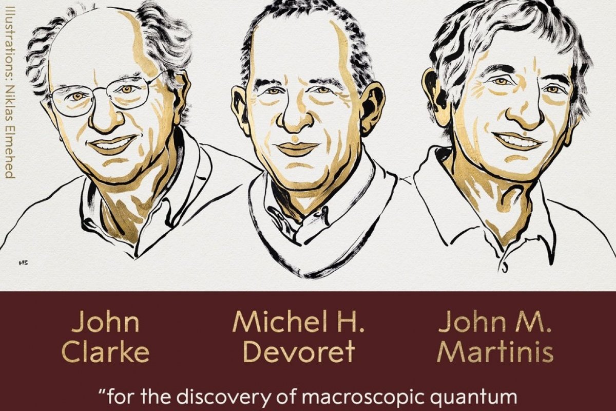Nobel de Física 2025 premia fenômenos quânticos em escala macroscópica