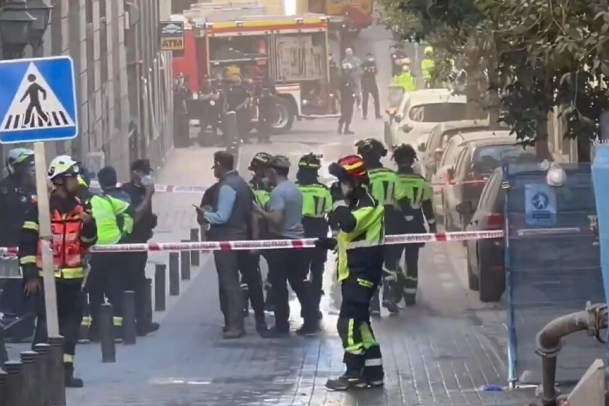 Desabamento parcial de prédio em Madri deixa 4 mortos