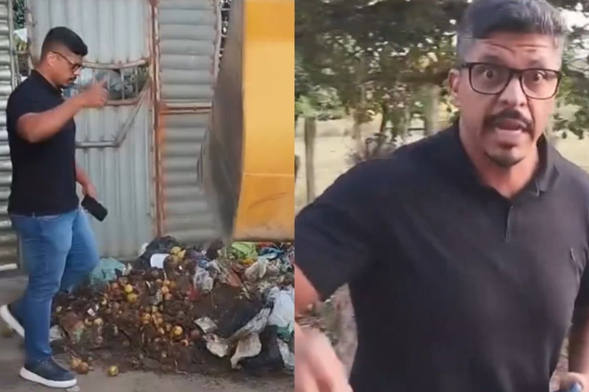 Vídeo: prefeito na Bahia se revolta com lixo descartado irregularmente e joga na porta do responsável: "Vá jogar lixo na casa da desgraça"