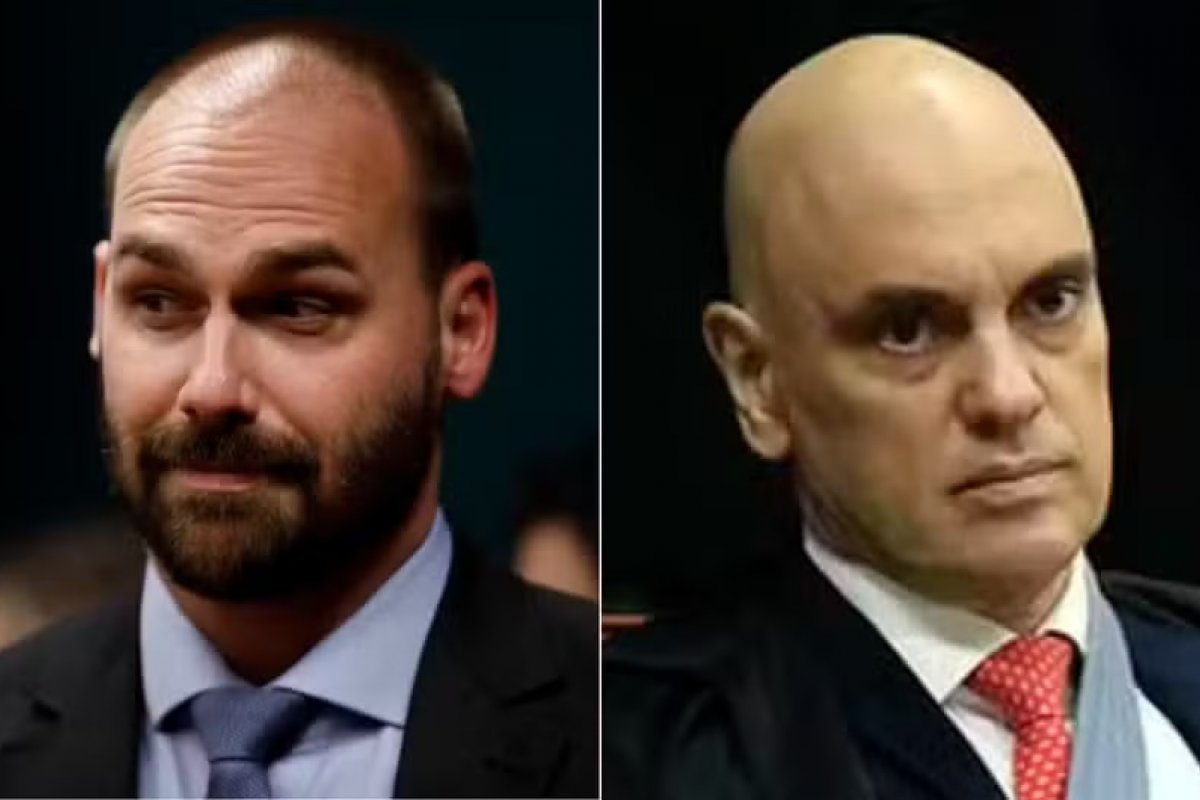 Visitas de Bolsonaro têm "dever moral" de poder denunciar Moraes, afirma Eduardo Bolsonaro
