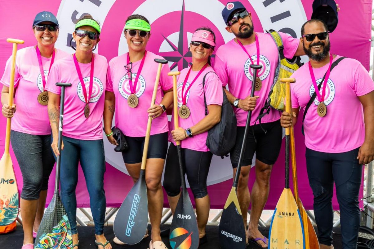 II Festival Náutico Outubro Rosa vai colorir em rosa as águas da Baía de Todos-os-Santos! 