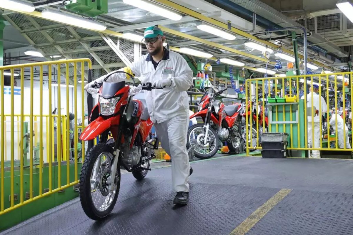 Brasil já recebeu 1,6 milhão de novas motos só neste ano