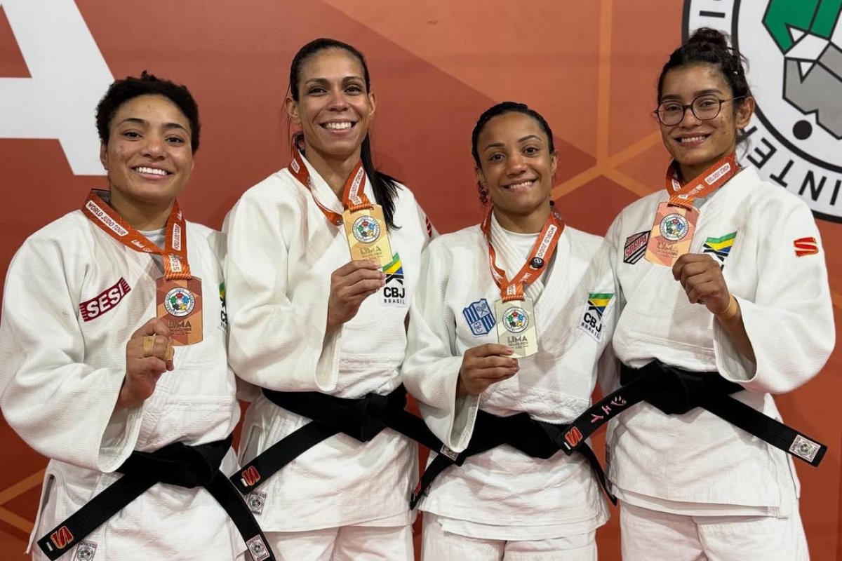 Judocas brasileiras levam 4 medalhas no 1º dia do Grand Prix de Lima