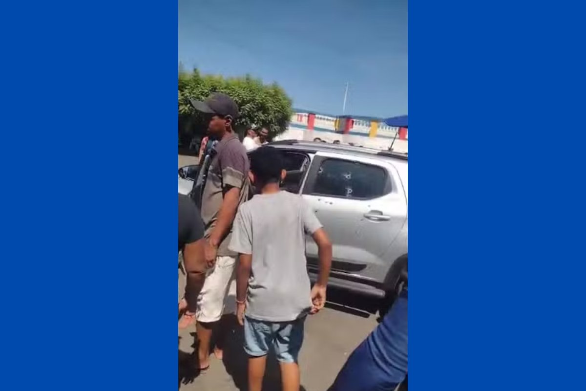 Carro é alvejado e criança fica ferida no oeste da Bahia; suspeitos fugiram após o ataque