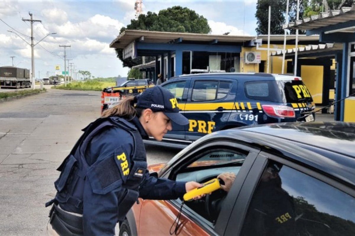 Operação PRF: 235 motoristas são flagrados dirigindo embriagados