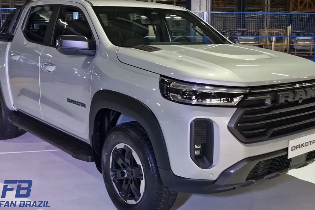 Confira as primeiras imagens da nova Ram Dakota 