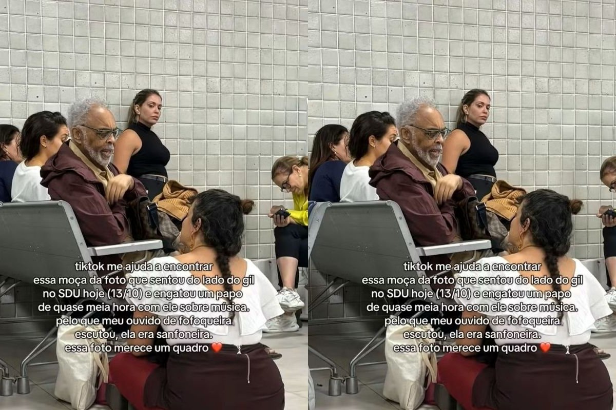“A gente não se conhecia, sentei e fiquei conversando com essa entidade”, diz sanfoneira baiana que viralizou ao ser aconselhada por Gilberto Gil