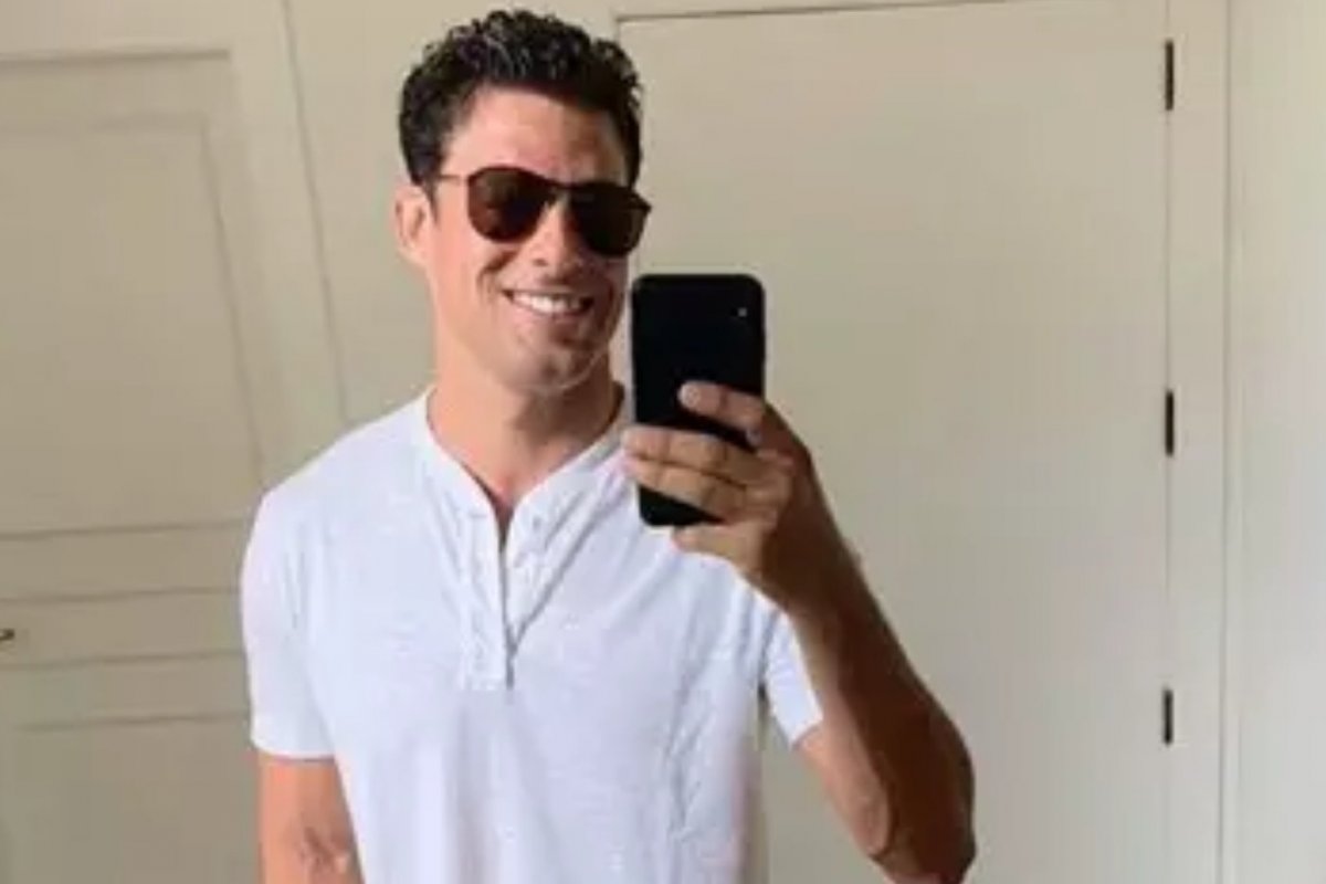 Cauã Reymond aparece com novo visual e é confundido com Zezé di Camargo e CR7
