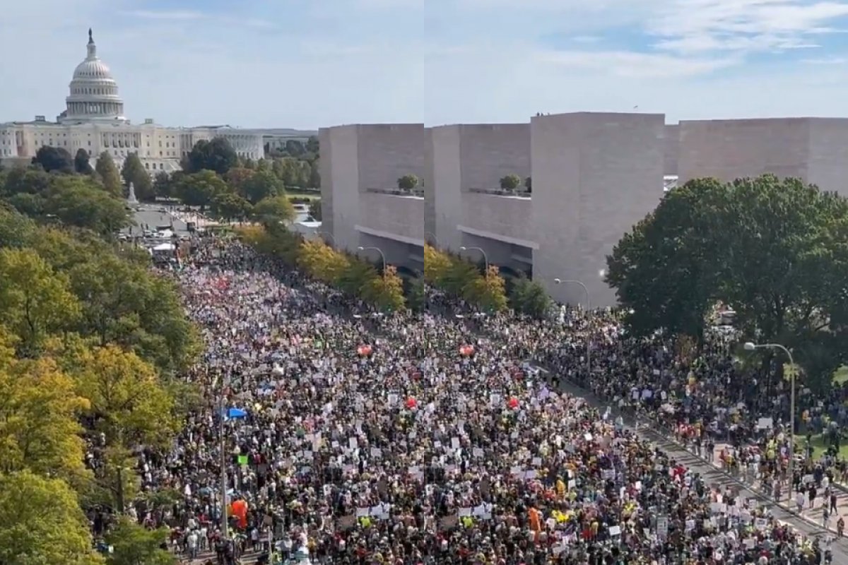 Multidão vai às ruas em protestos contra Donald Trump nos EUA e outros países
