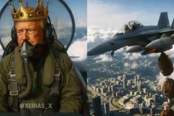 [Trump debocha de protestos com vídeo de IA em que joga fezes sobre manifestantes; veja]