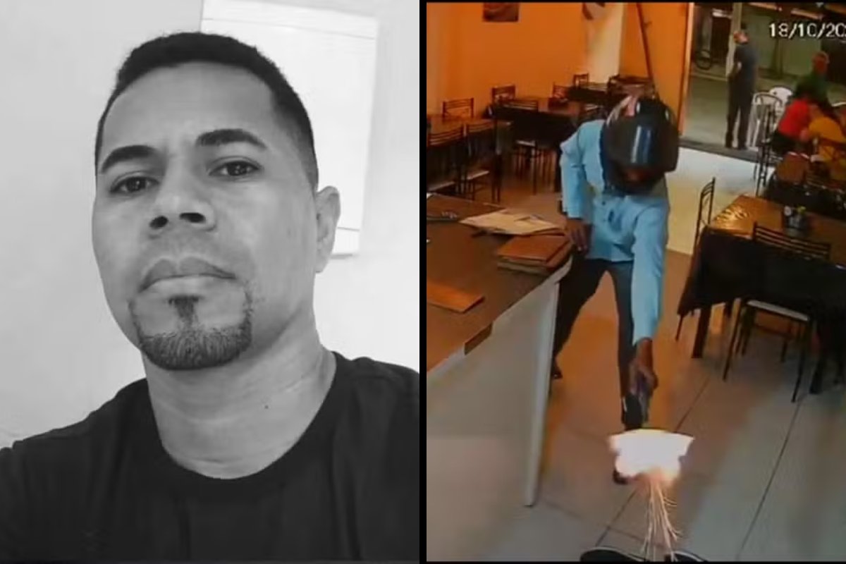 Vídeo: dono de pizzaria é morto a tiros dentro do próprio estabelecimento na Bahia