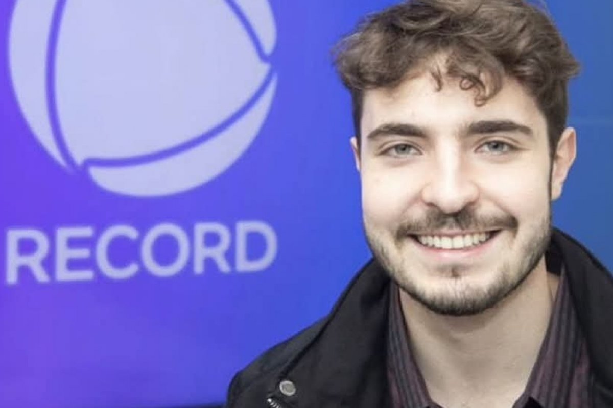Filho de Gugu Liberato assina com a Record! 