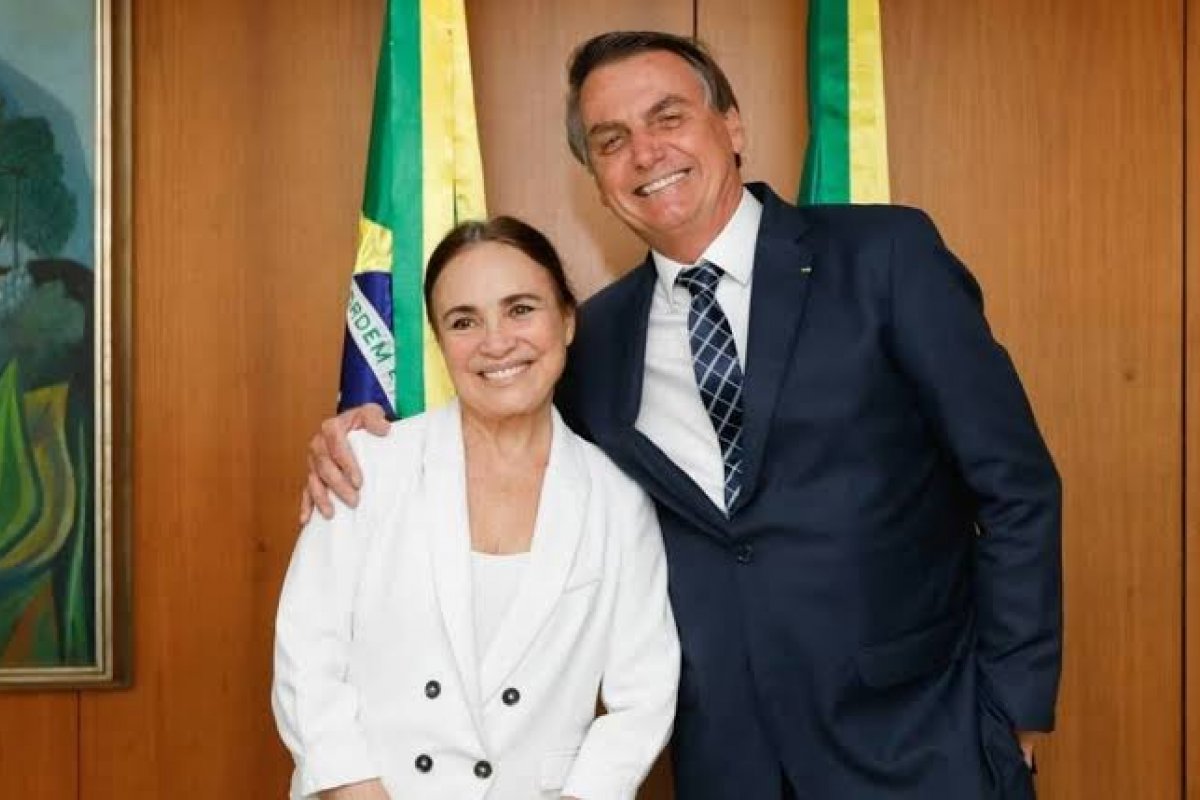 Regina Duarte convoca o povo para protesto contra o Congresso