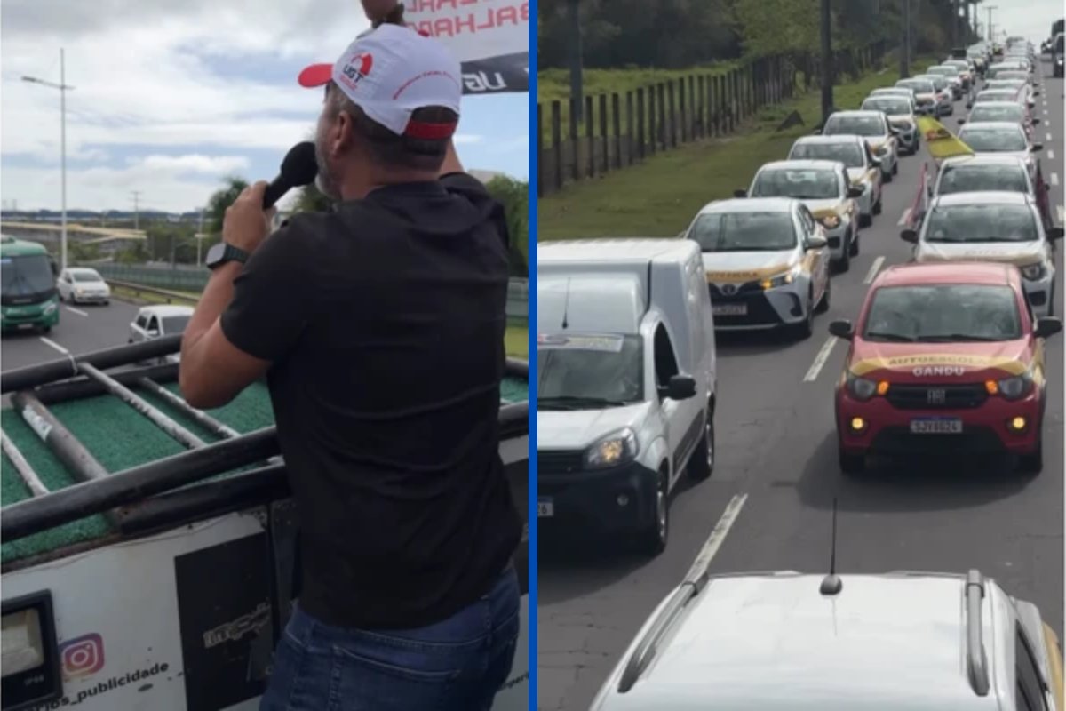 Vídeo: autoescolas de Salvador protestam contra novas regras de obtenção da CNH propostas pelo governo