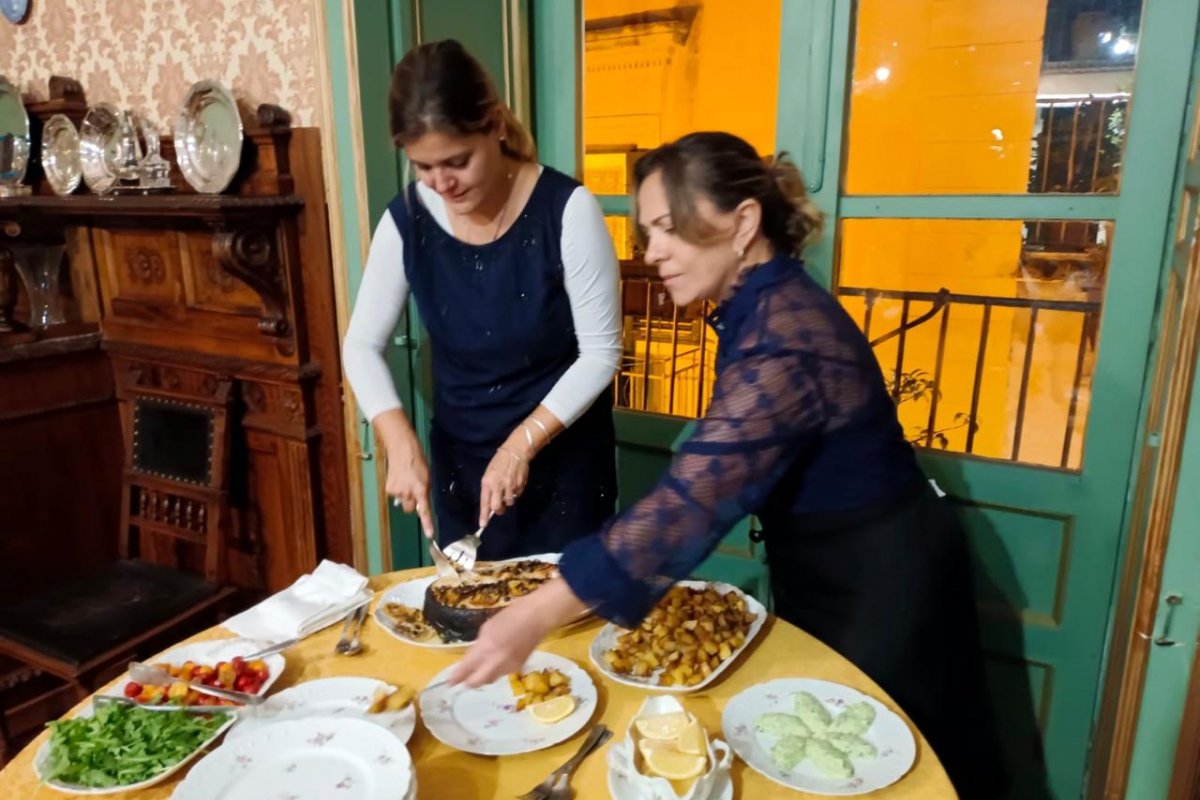 Palermo Chef Andréa Ribeiro vive experiência gastronômica inesquecível em um dos palácios  mais antigos da Sicília!
