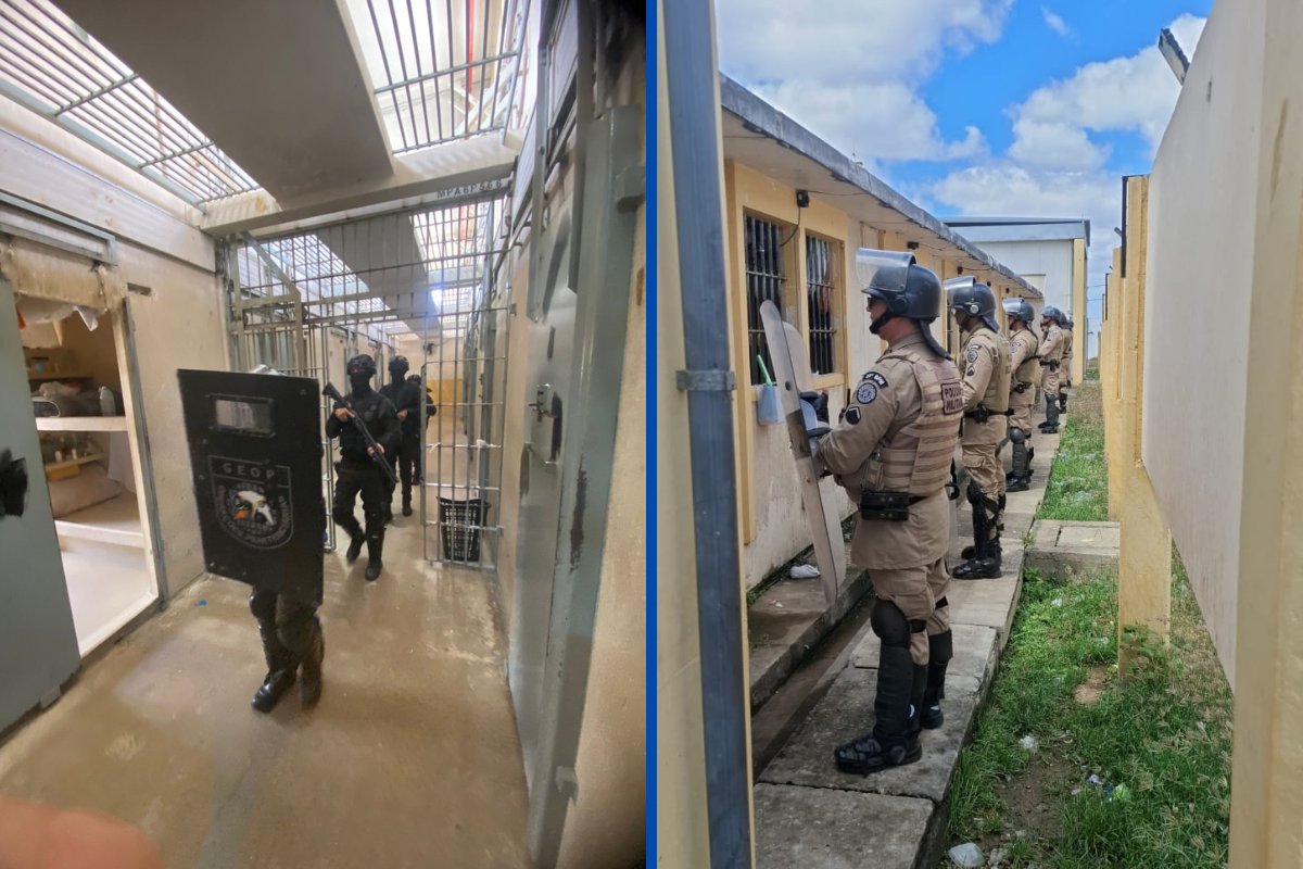 Detentos do Conjunto Penal de Paulo Afonso são alvos de operação contra articulação criminosa de dentro do presídio