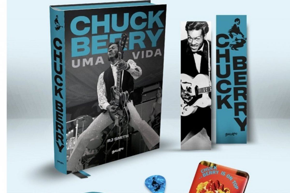 Biografia inédita sobre Chuck Berry chega ao Brasil e mostra sua personalidade forte e o peso de seu legado!