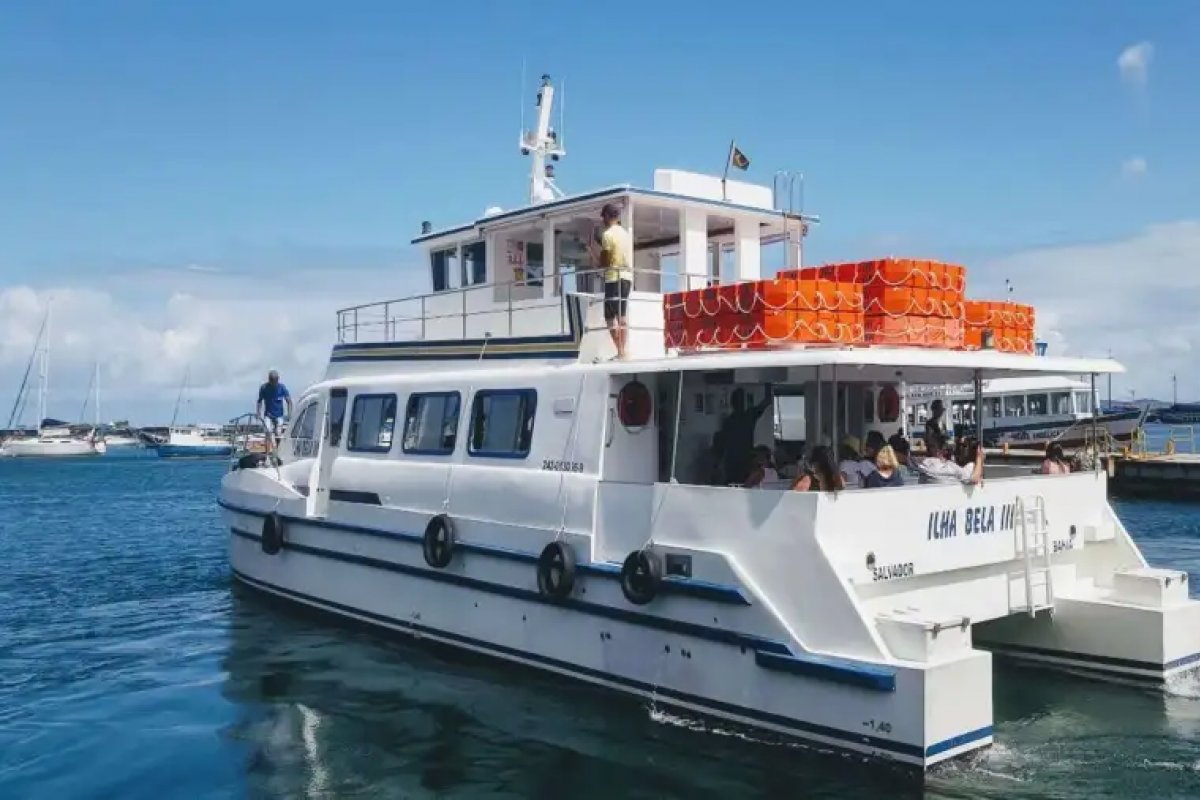 Movimentação de embarque Salvador-Morro de São Paulo é moderada neste domingo (2)