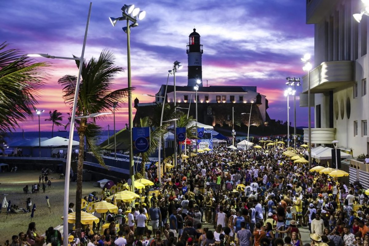 Bahia recebeu 2,3 milhões de visitantes no Carnaval