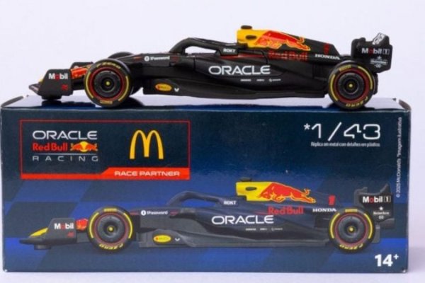 [McDonalds e RBR RACING voltam a oferecer miniatura da F1 nos restaurantes  ]