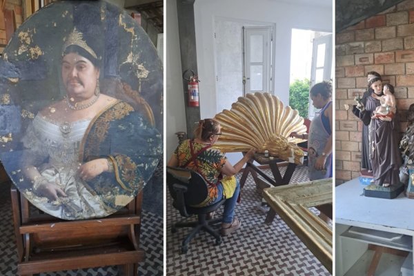 [Obras sacras e históricas de três patrimônios históricos passam por restauração em Salvador ]