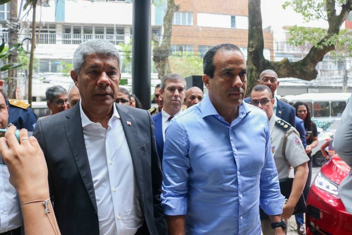 Jerônimo afirma que diálogo com Bruno Reis no combate ao crime já existia antes do plano de segurança de Salvador