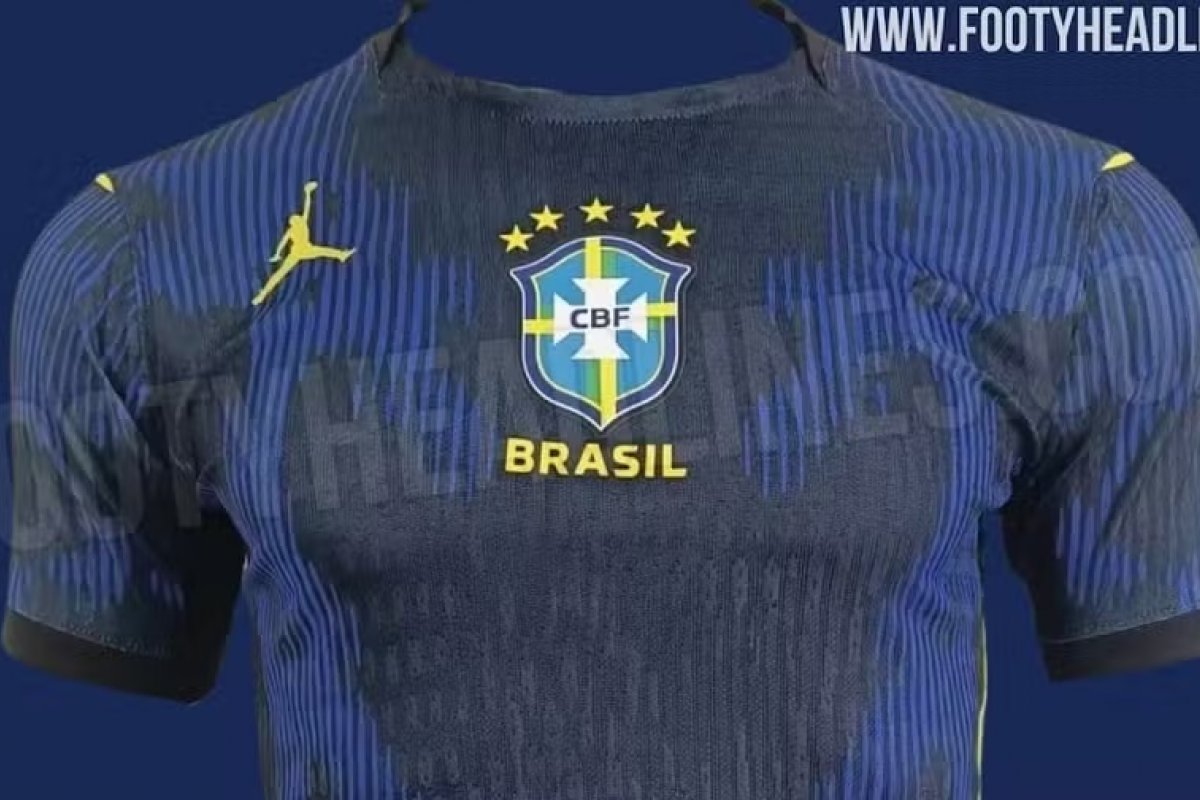Vaza fotos do segundo uniforme do Brasil para Copa do Mundo de 2026; confira