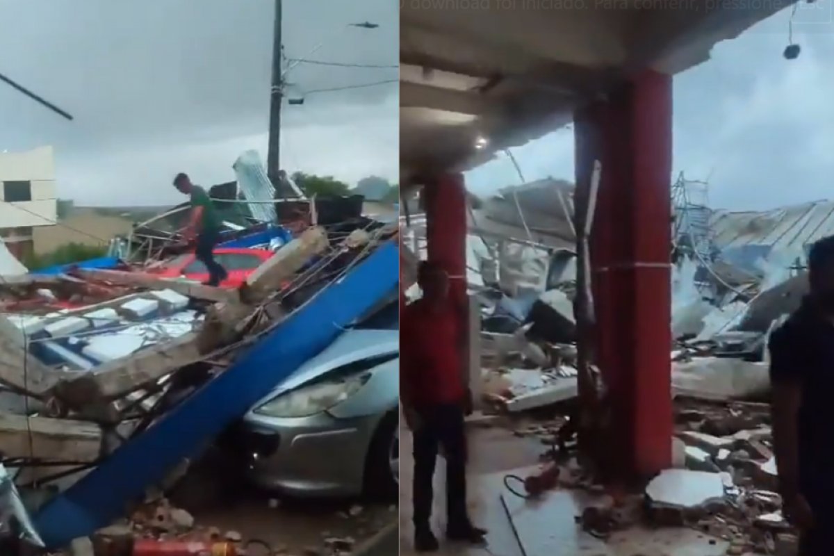 Vídeo: Tornado atinge cidade do Paraná, deixa 5 mortos e mais de 400 feridos