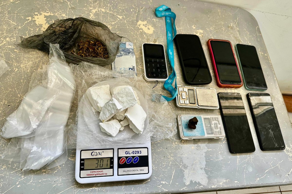 PM prende suspeito de tráfico de drogas em Luís Eduardo Magalhães