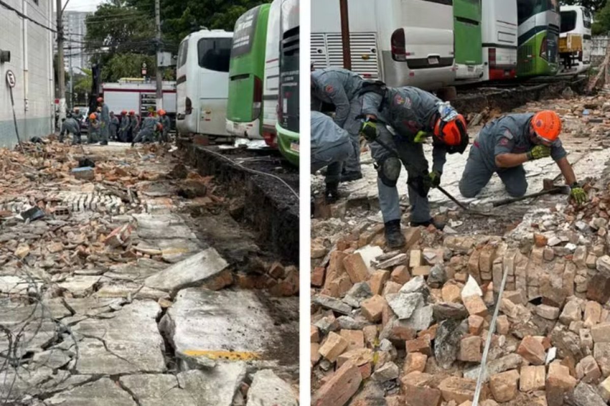 Três pessoas morrem após desabamento de muro no Brás, em São Paulo
