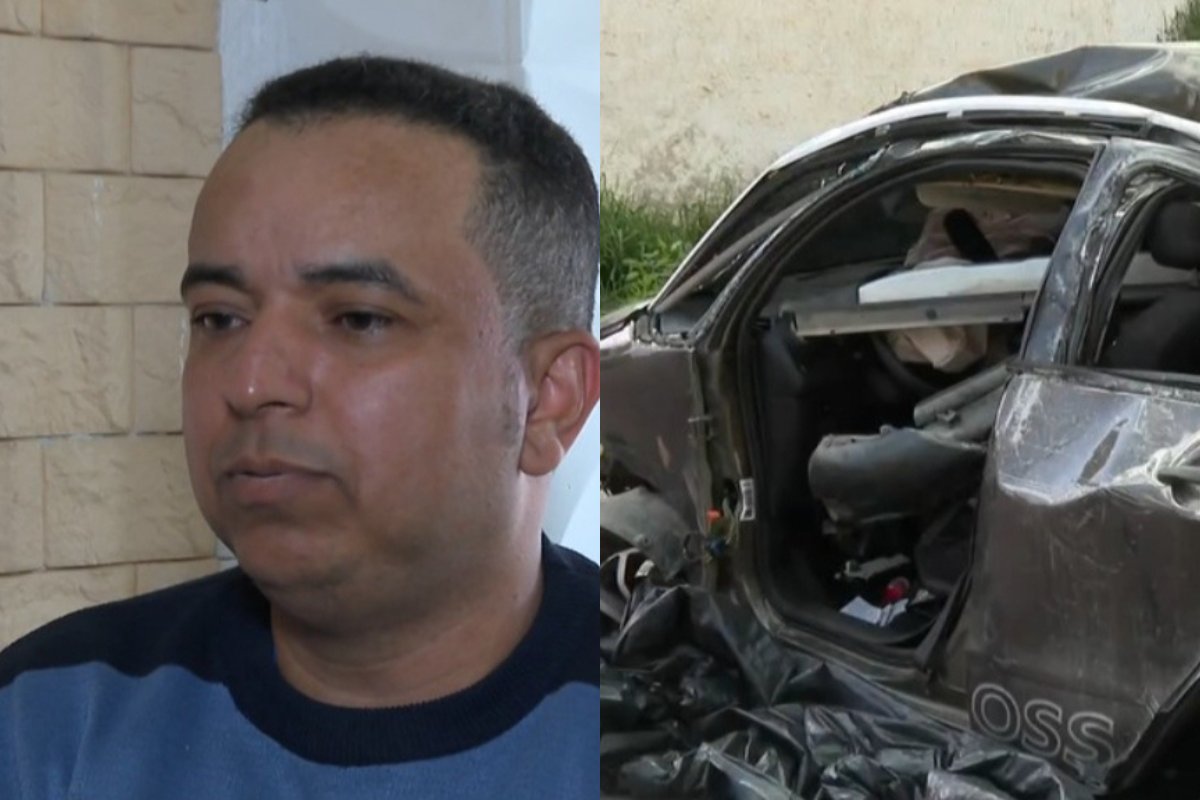 Vídeo: homem perde o controle do carro e despenca em escadaria de São Paulo