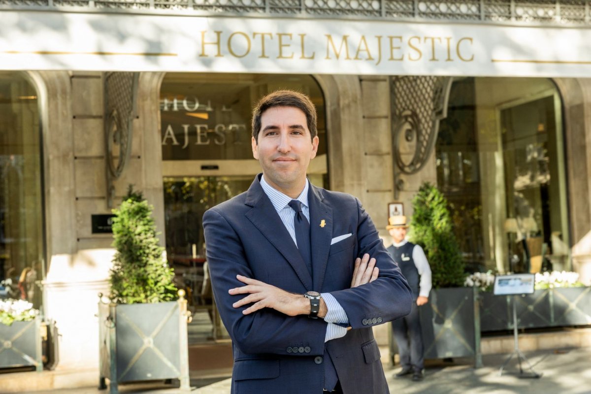Majestic Hotel & Spa Barcelona reforça sua liderança com a chegada de Luis Cobo como novo diretor-geral! 