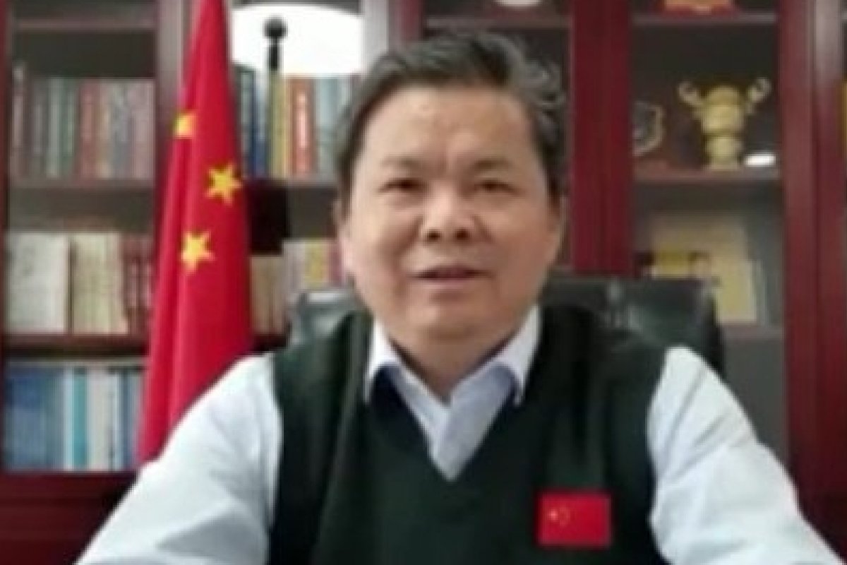 Assista: General chinês fala da Ponte Itaparica e parabeniza Leão em português