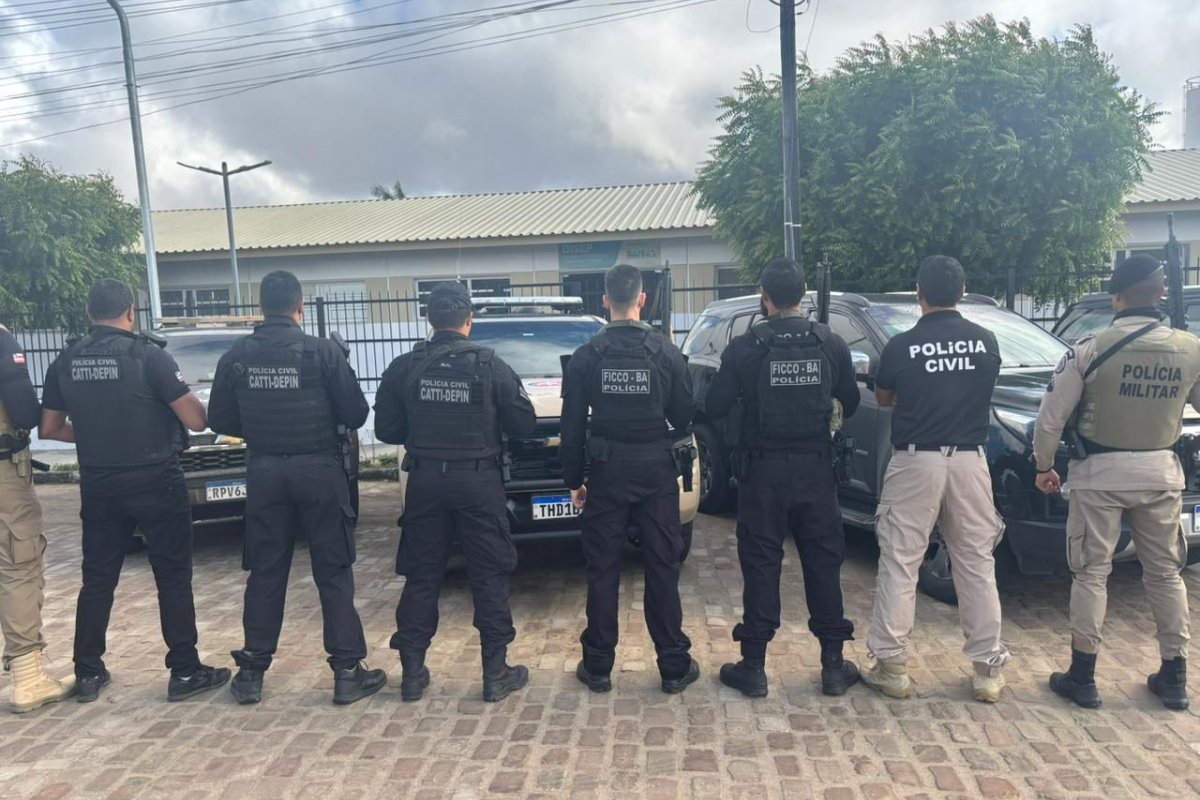 Forças de segurança da Bahia fazem operação contra grupo suspeito de homicídios no interior do estado 