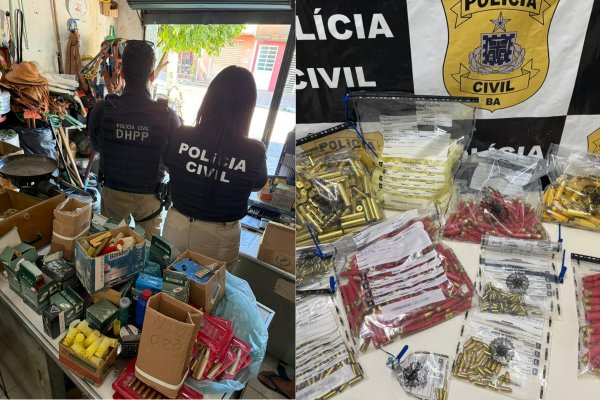 [Sete pessoas são presas e fábrica ilegal de armamentos é fechada durante operação no Oeste baiano ]
