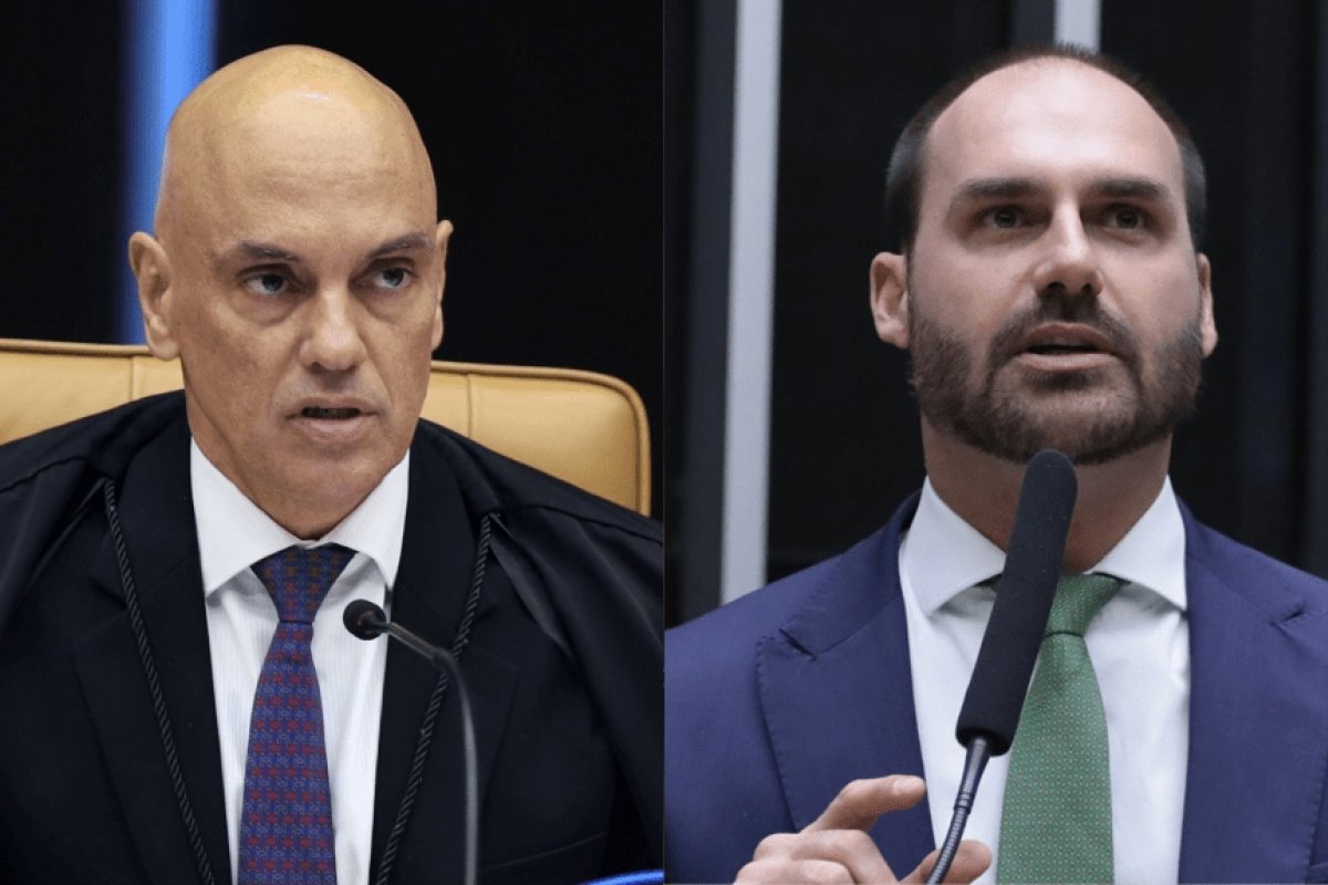 Moraes vota para tornar Eduardo Bolsonaro réu sob acusação de coação ao atuar nos EUA