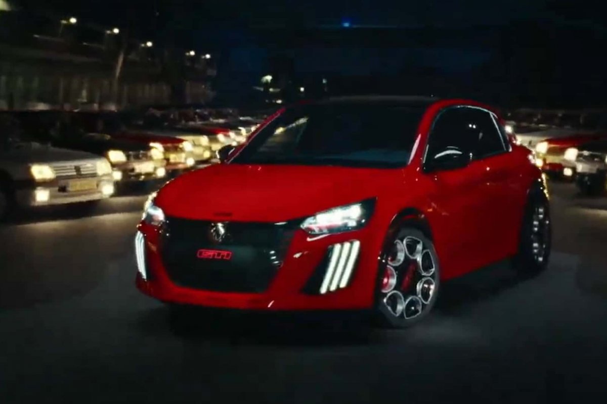 Peugeot anuncia e-208 GTI para o salão do automóvel 