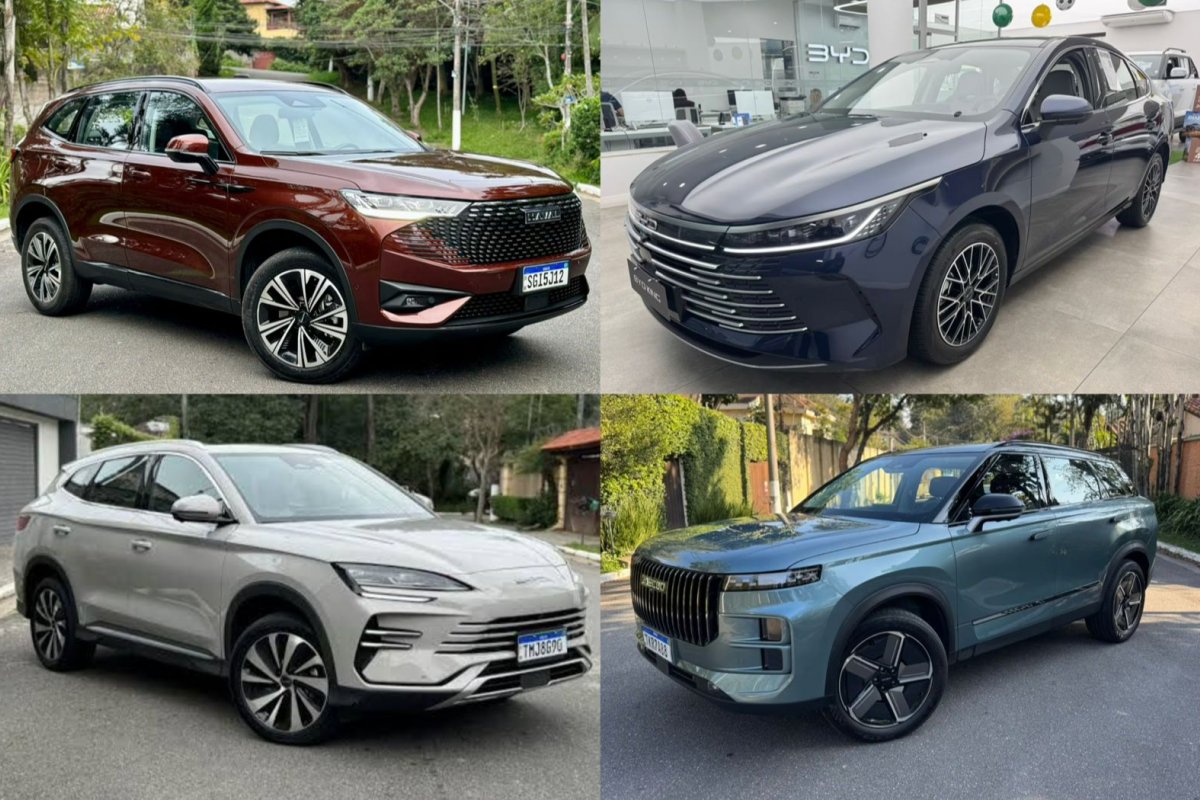 Carros híbridos: veja a lista consolidada dos mais vendidos em outubro/2025