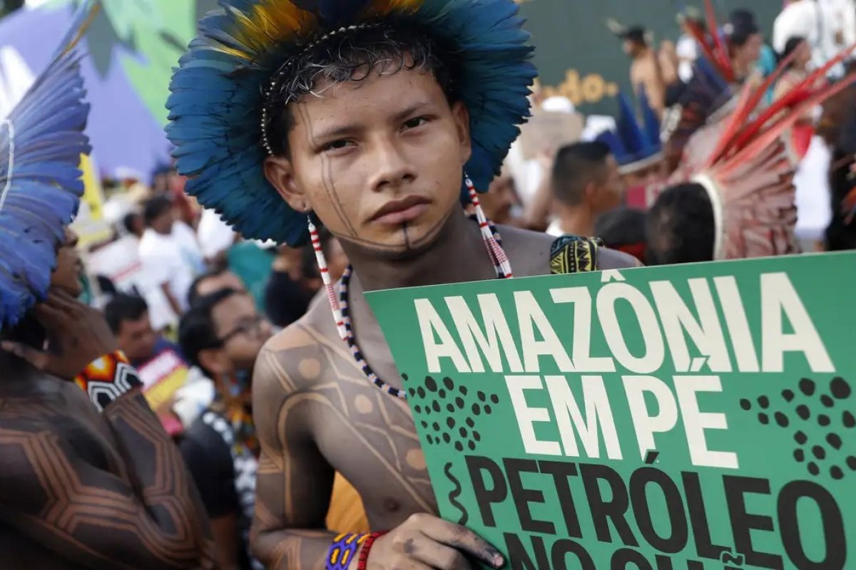 Indígenas protestam por morte de Guarani Kaiowá em meio a COP30