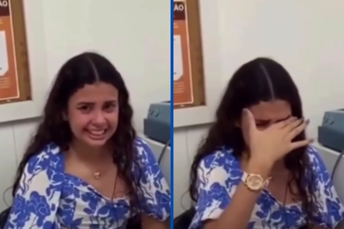 Vídeo: surda desde bebê, jovem de 12 anos se emociona ao escutar voz da mãe pela primeira vez